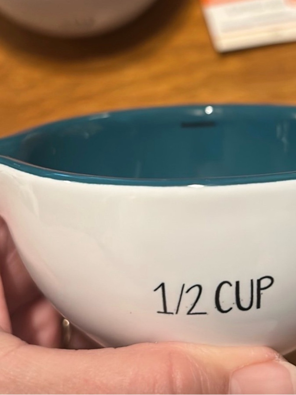 Ceramic Nesting Measuring Cups Set - Picture 3 of 4